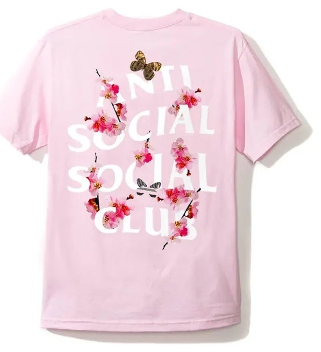ANTI SOCIAL SOCIAL CLUB Kkoch tee, Pink