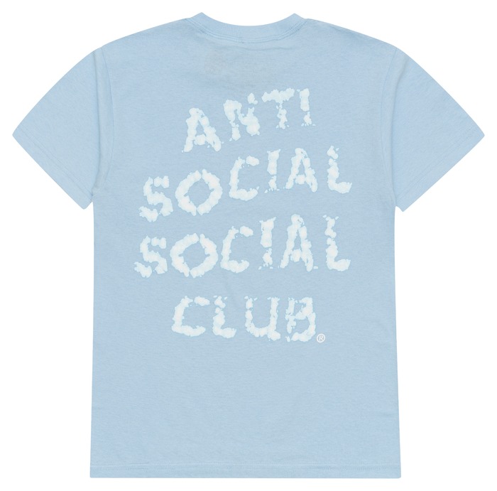 ANTI SOCIAL SOCIAL CLUB Parly tee, Baby blue / white