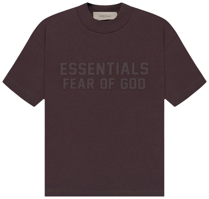FEAR OF GOD ESSENTIALS T-shirt, Plum