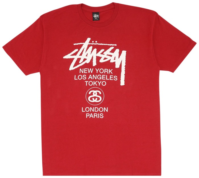 STÜSSY T-shirt, Red